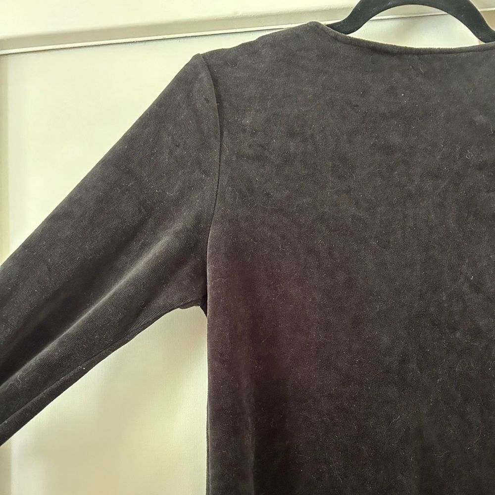 Hanna Andersson Black Square Neck Dress Size XS - Picture 5 of 6